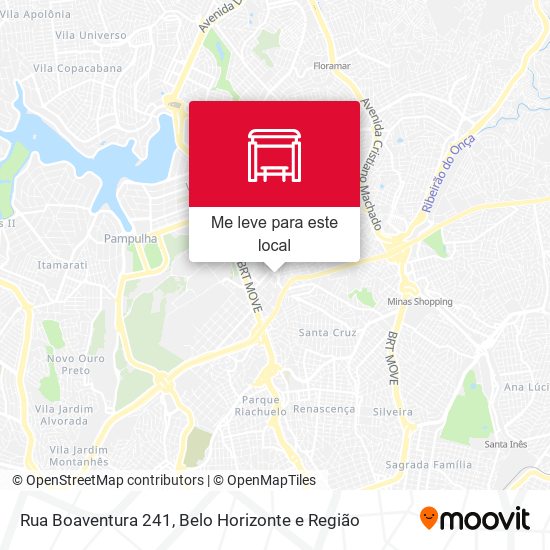 Rua Boaventura 241 mapa