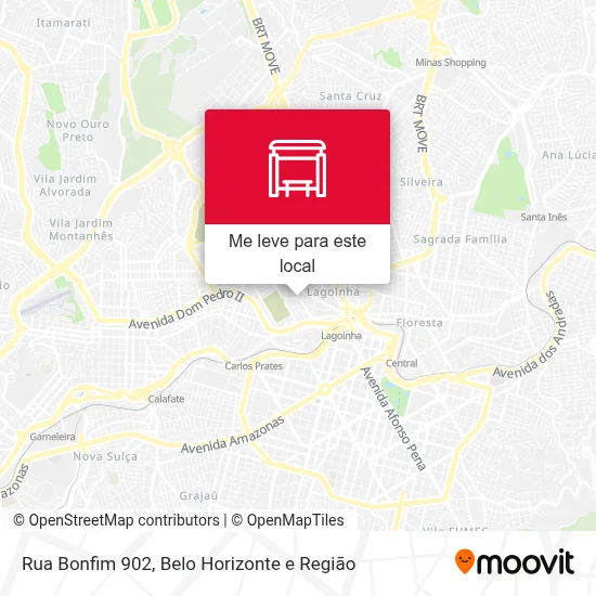 Rua Bonfim 902 mapa