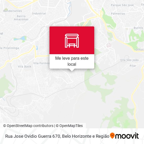 Rua Jose Ovidio Guerra 670 mapa