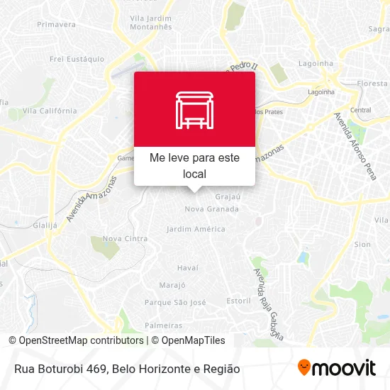 Rua Boturobi 469 mapa