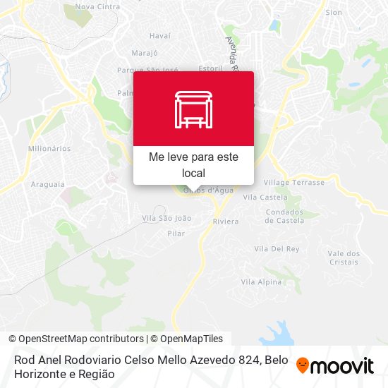 Rod Anel Rodoviario Celso Mello Azevedo 824 mapa