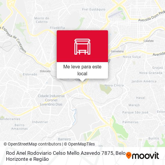 Rod Anel Rodoviario Celso Mello Azevedo 7875 mapa