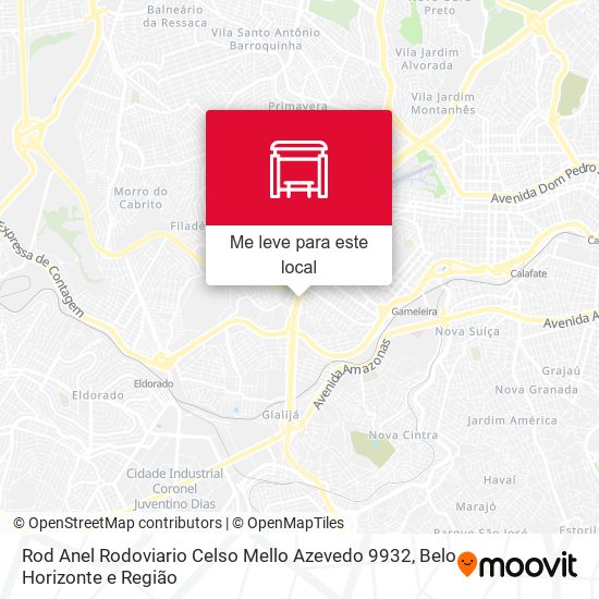 Rod Anel Rodoviario Celso Mello Azevedo 9932 mapa