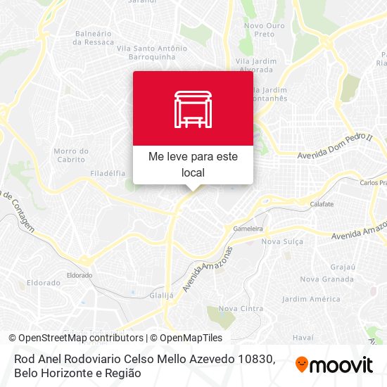 Rod Anel Rodoviario Celso Mello Azevedo 10830 mapa
