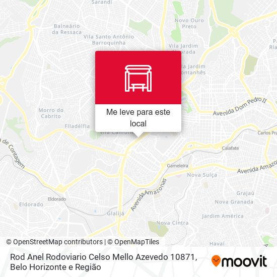 Rod Anel Rodoviario Celso Mello Azevedo 10871 mapa
