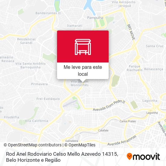 Rod Anel Rodoviario Celso Mello Azevedo 14315 mapa