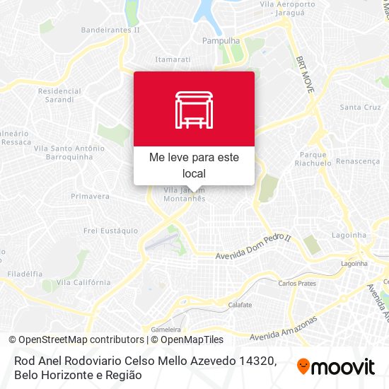 Rod Anel Rodoviario Celso Mello Azevedo 14320 mapa