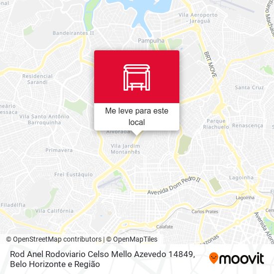 Rod Anel Rodoviario Celso Mello Azevedo 14849 mapa