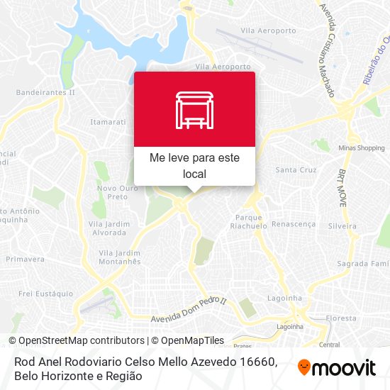 Rod Anel Rodoviario Celso Mello Azevedo 16660 mapa