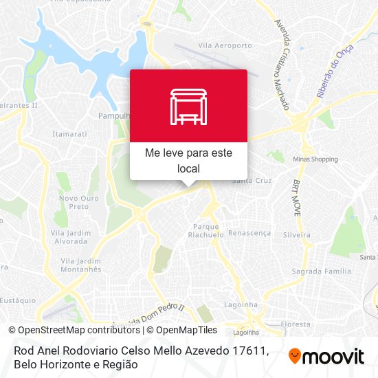 Rod Anel Rodoviario Celso Mello Azevedo 17611 mapa