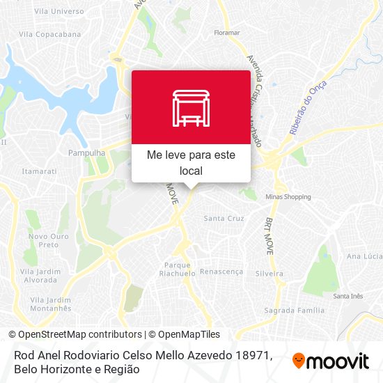 Rod Anel Rodoviario Celso Mello Azevedo 18971 mapa