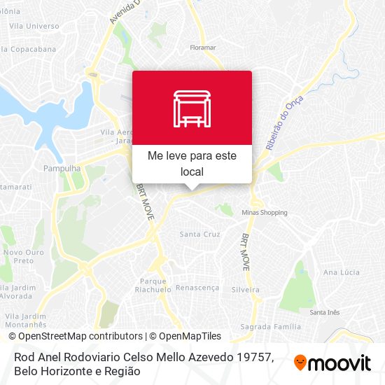 Rod Anel Rodoviario Celso Mello Azevedo 19757 mapa