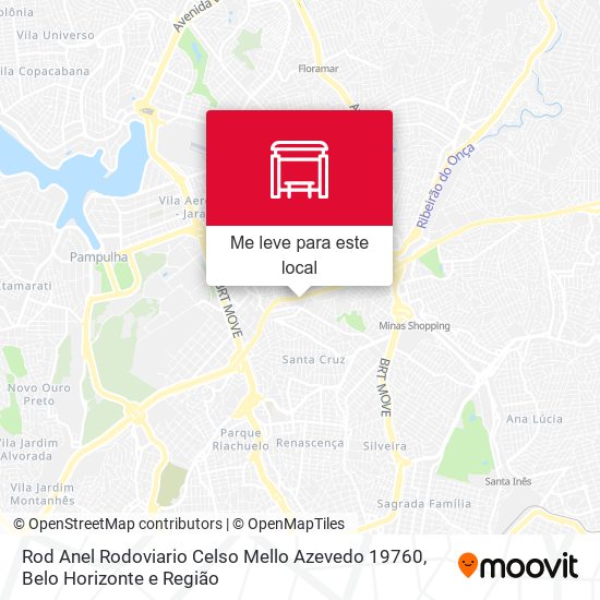 Rod Anel Rodoviario Celso Mello Azevedo 19760 mapa