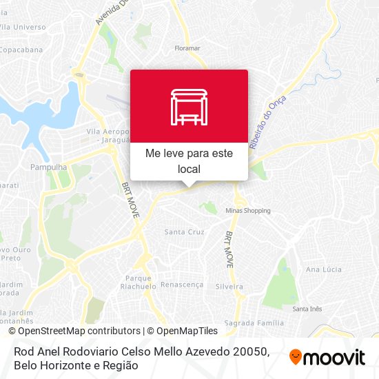 Rod Anel Rodoviario Celso Mello Azevedo 20050 mapa