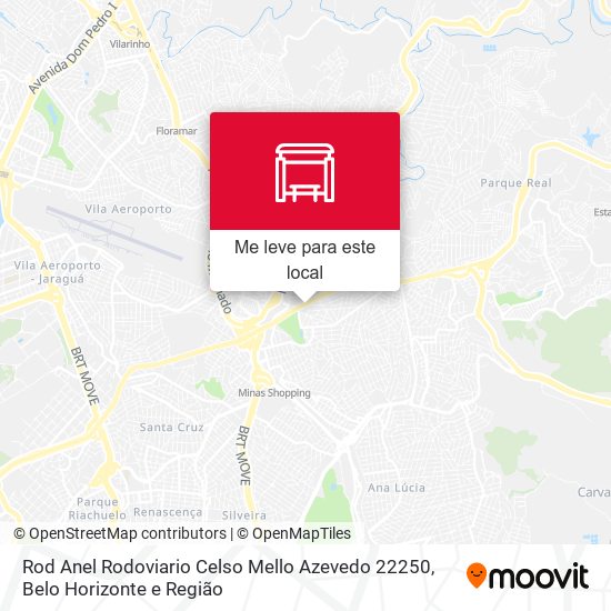 Rod Anel Rodoviario Celso Mello Azevedo 22250 mapa