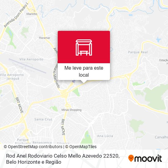 Rod Anel Rodoviario Celso Mello Azevedo 22520 mapa