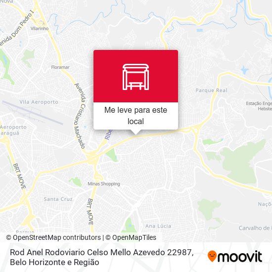 Rod Anel Rodoviario Celso Mello Azevedo 22987 mapa