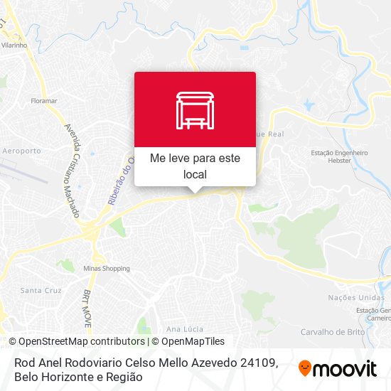 Rod Anel Rodoviario Celso Mello Azevedo 24109 mapa