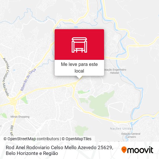 Rod Anel Rodoviario Celso Mello Azevedo 25629 mapa