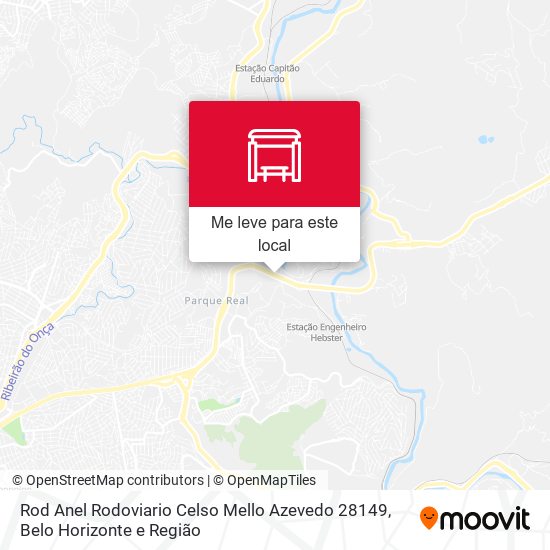 Rod Anel Rodoviario Celso Mello Azevedo 28149 mapa