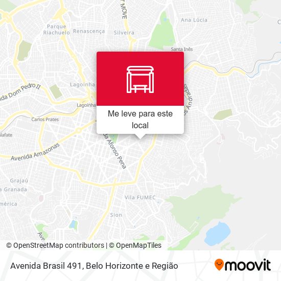 Avenida Brasil 491 mapa