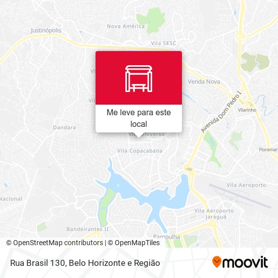 Rua Brasil 130 mapa