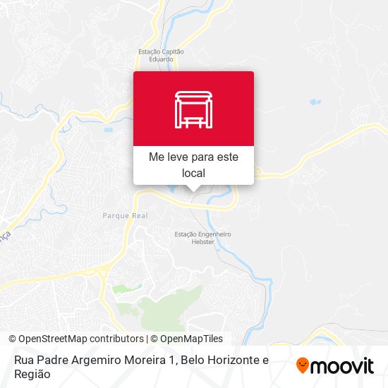 Rua Padre Argemiro Moreira 1 mapa