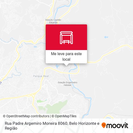 Rua Padre Argemiro Moreira 8060 mapa