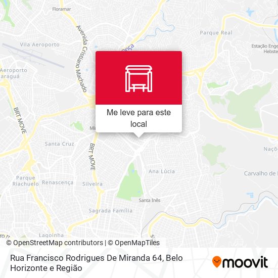 Rua Francisco Rodrigues De Miranda 64 mapa
