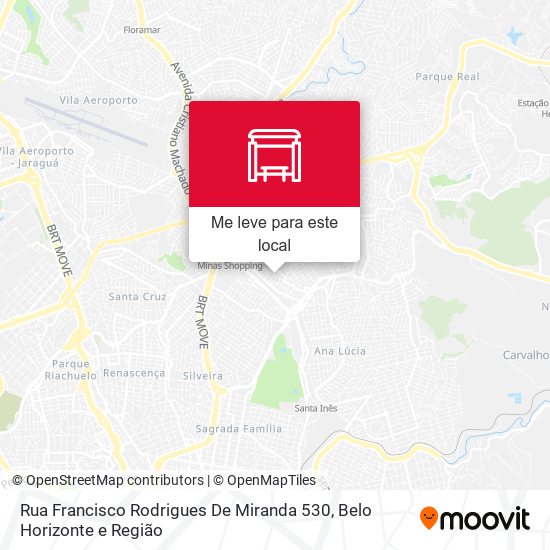 Rua Francisco Rodrigues De Miranda 530 mapa