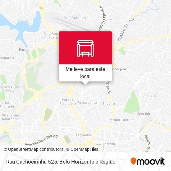 Rua Cachoeirinha 525 mapa