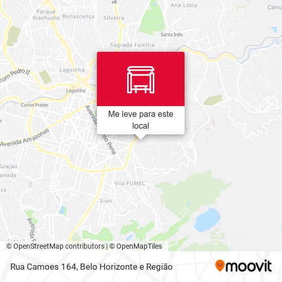 Rua Camoes 164 mapa