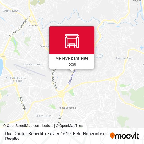 Rua Doutor Benedito Xavier 1619 mapa