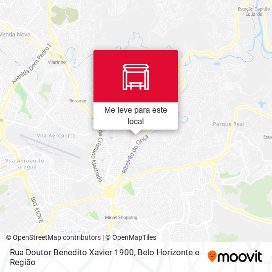 Rua Doutor Benedito Xavier 1900 mapa