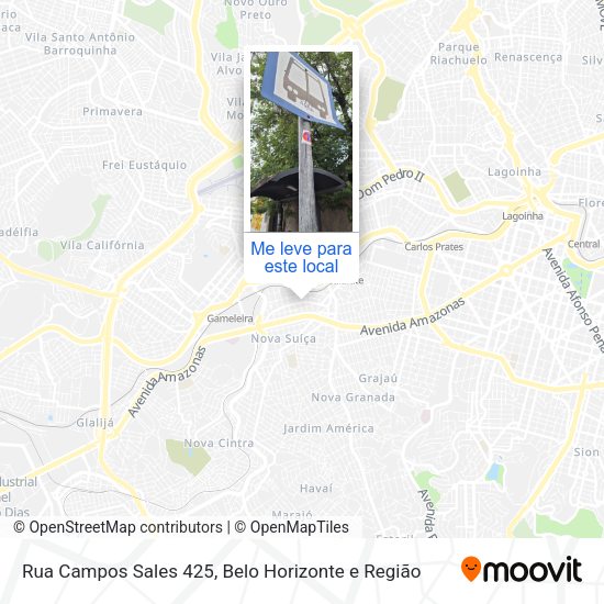 Rua Campos Sales 425 mapa