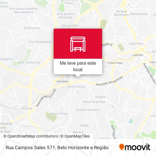 Rua Campos Sales 571 mapa