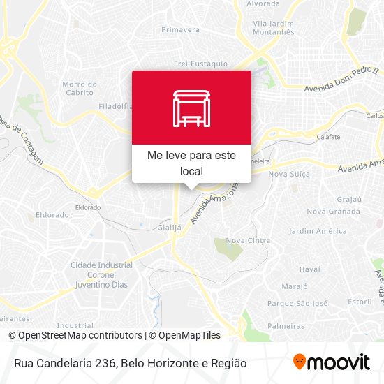 Rua Candelaria 236 mapa