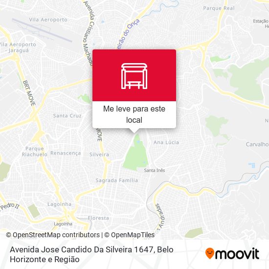 Avenida Jose Candido Da Silveira 1647 mapa