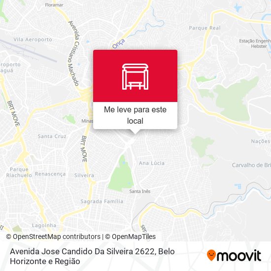 Avenida Jose Candido Da Silveira 2622 mapa