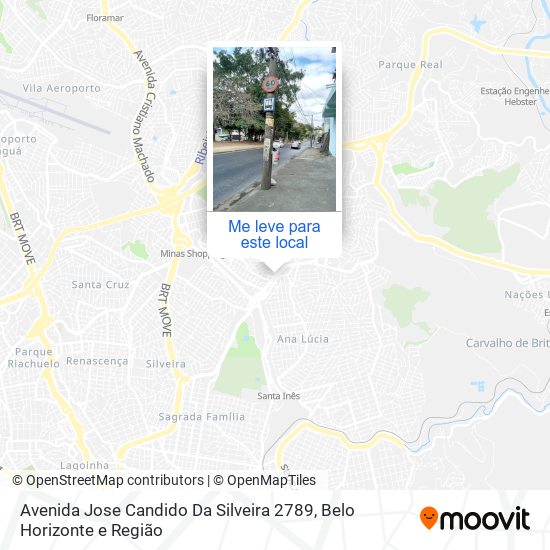 Avenida Jose Candido Da Silveira 2789 mapa