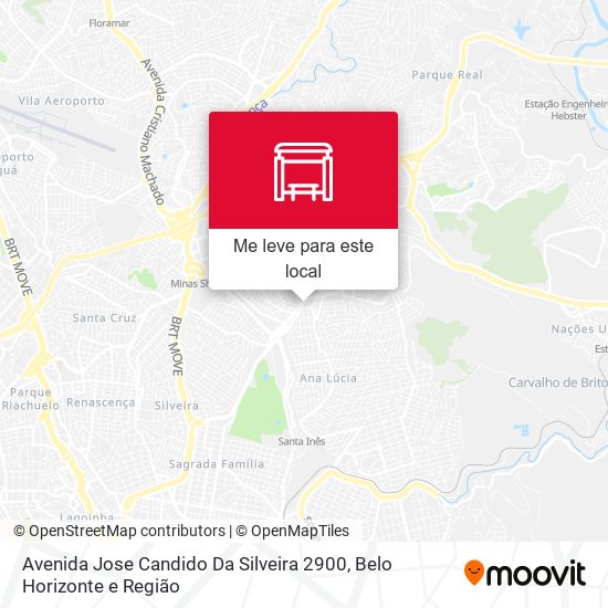Avenida Jose Candido Da Silveira 2900 mapa