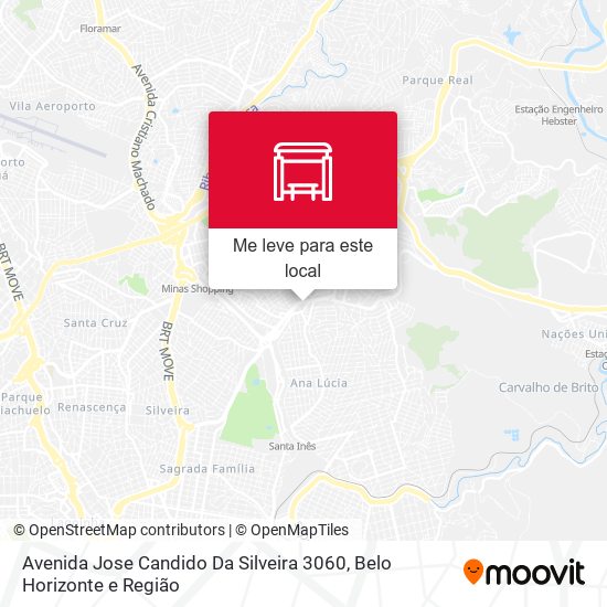 Avenida Jose Candido Da Silveira 3060 mapa