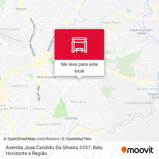 Avenida Jose Candido Da Silveira 3357 mapa