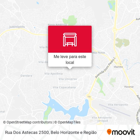 Rua Dos Astecas 2500 mapa