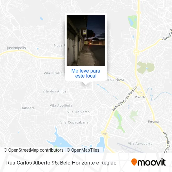 Rua Carlos Alberto 95 mapa