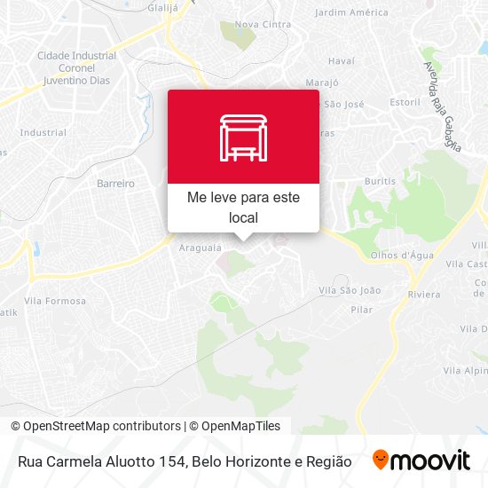 Rua Carmela Aluotto 154 mapa