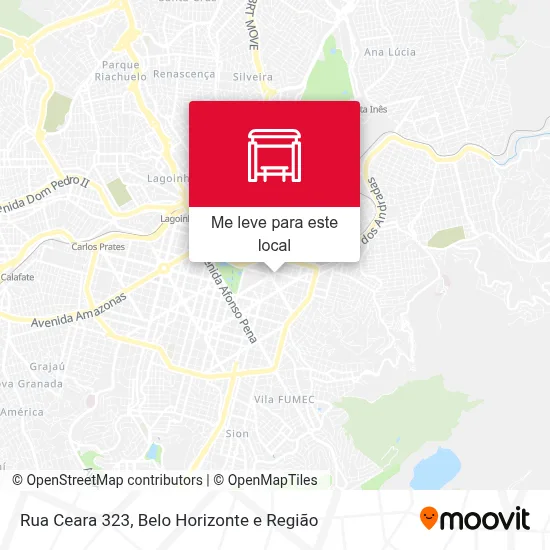 Rua Ceara 323 mapa