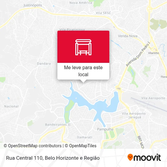 Rua Central 110 mapa