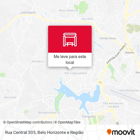 Rua Central 305 mapa