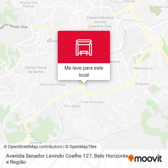 Avenida Senador Levindo Coelho 127 mapa